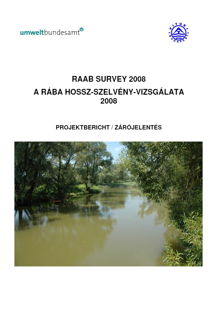 RAAB SURVEY 2008 A RÁBA HOSSZ-SZELVÉNY-VIZSGÁLATA 2008 PROJEKTBERICHT / ZÁRÓJELENTÉS - PDF Ingyenes letöltés (docplayer.hu) RAAB SURVEY 2008 A RÁBA HOSSZ-SZELVÉNY-VIZSGÁLATA 2008 PROJEKTBERICHT / ZÁRÓJELENTÉS - PDF Ingyenes letöltés (docplayer.hu)
