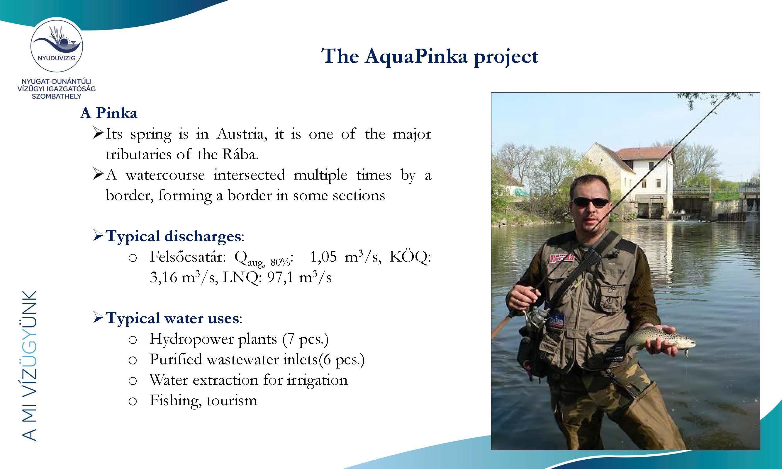 The AquaPinka project - presentation The AquaPinka project - presentation